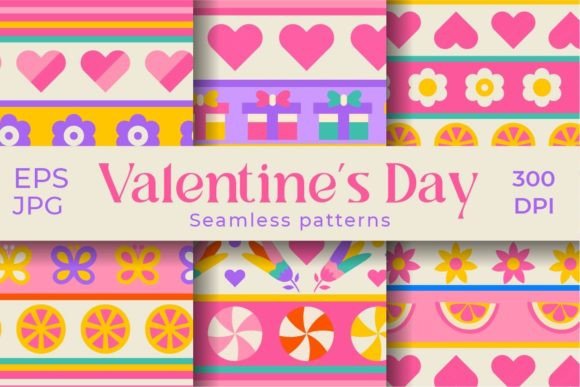 3 Cute Patterns for Valentine’s Day: Heartfelt Design for Every Project