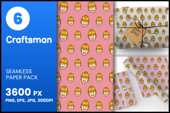 Craftsman Seamless Patterns: A Versatile Tool for Designers and Creators