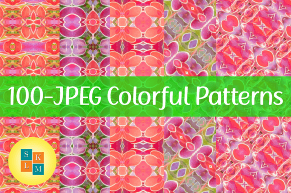 Discover 100 Seamless Patterns Inspired by Colorful Flowers