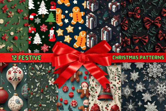 Festive Christmas Patterns: A Guide to Choosing and Using Vibrant Seamless Designs