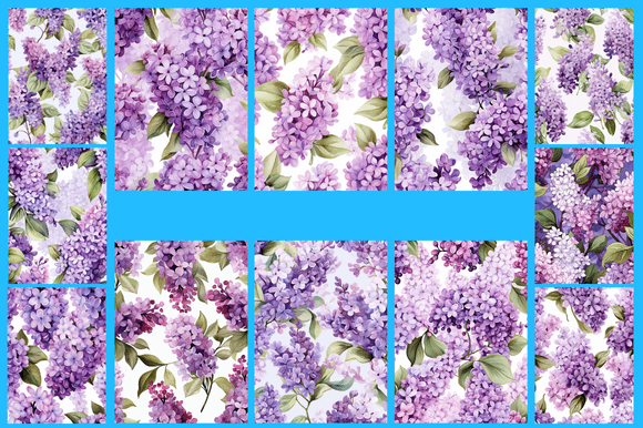 Lilacs Patterns