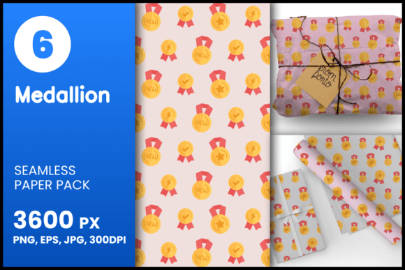 Medallion Seamless Patterns for Creative Projects