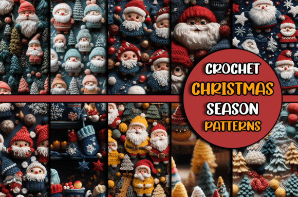 Realistic Christmas Crochet Patterns SVG: A Creative Resource for Holiday Enthusiasts
